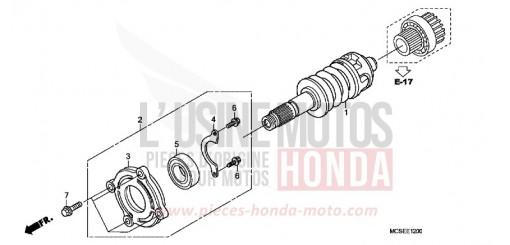 PRIMARY SHAFT ST1300AE de 2014